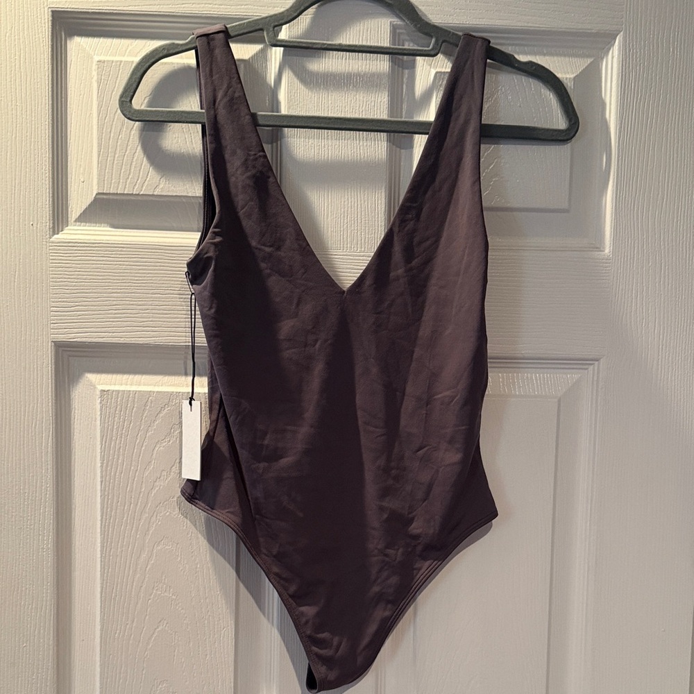 Babaton Gray Bodysuit